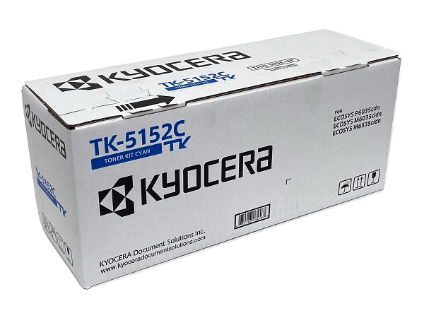 Kyocera TK-5152C (TK5152C) Cyan Toner Cartridge