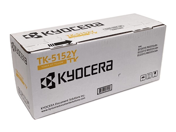 Kyocera TK-5152Y (TK5152Y) Yellow Toner Cartridge