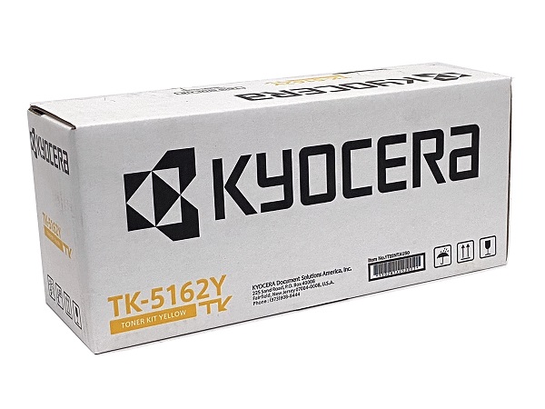 Kyocera TK-5162Y (TK5162Y) Yellow Toner Cartridge