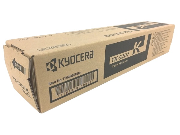 Kyocera TK-5207K (1T02R50US0) Black Toner Cartridge