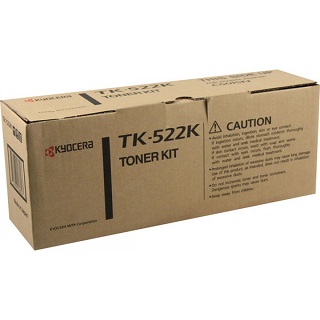 Kyocera TK-522K (TK522K) Black Toner Cartridge
