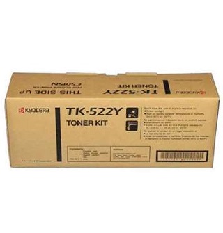 Kyocera TK-522Y (TK522Y) Yellow Toner Cartridge