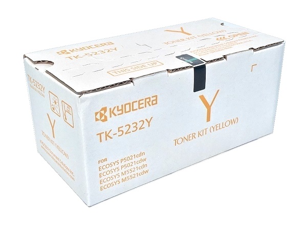 Kyocera TK-5232Y (1T02R9AUS0) Yellow Toner Cartridge