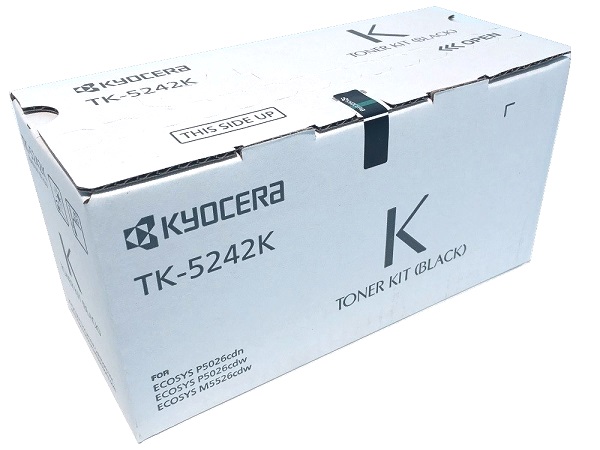 Kyocera TK-5242K (1T02R70US0) Black Toner Cartridge