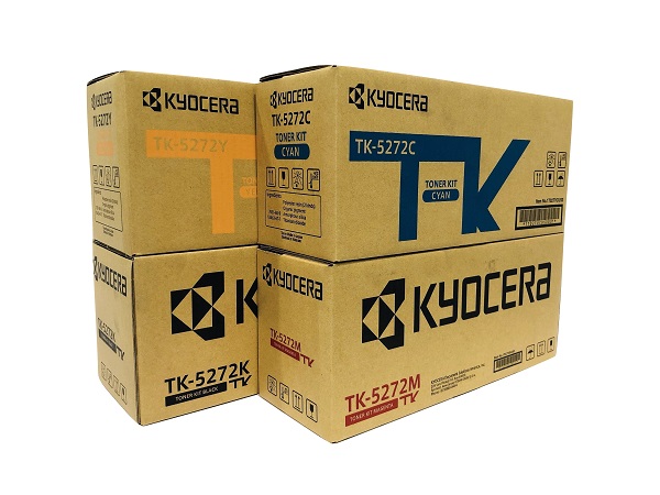 Kyocera TK-5272 Complete Toner Cartridge Set