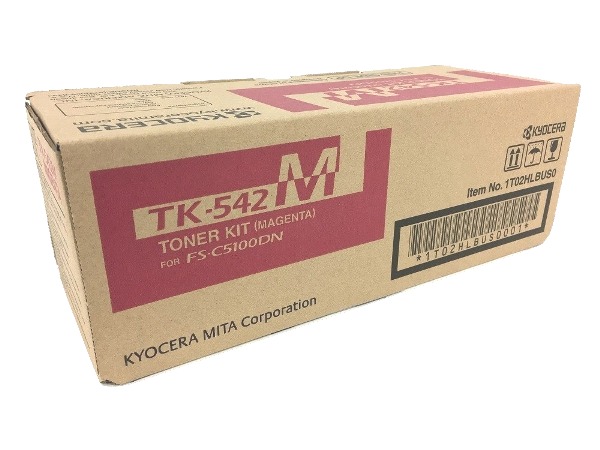 Kyocera TK-542M (TK542M) Magenta Toner Cartridge