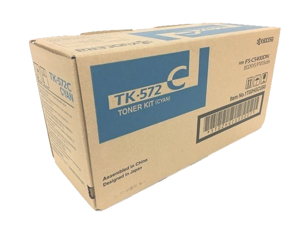 Kyocera TK-572C (TK572C) Cyan Toner Cartridge