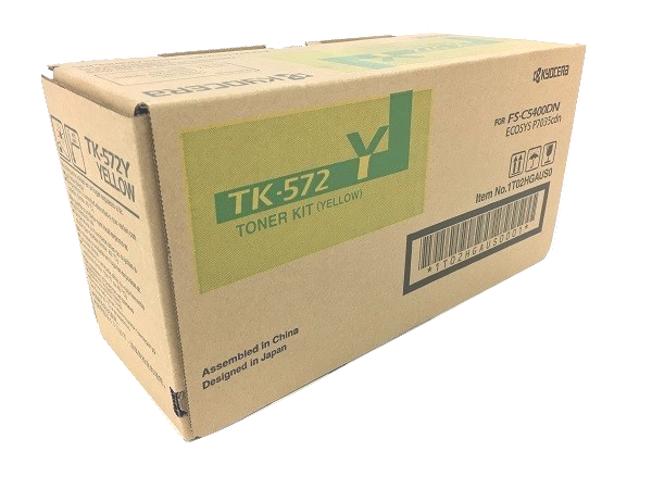 Kyocera TK-572Y (TK572Y) Yellow Toner Cartridge