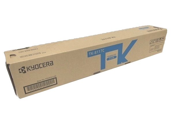 Kyocera TK-8117C (1T02P3CUS0) Cyan Toner Cartridge