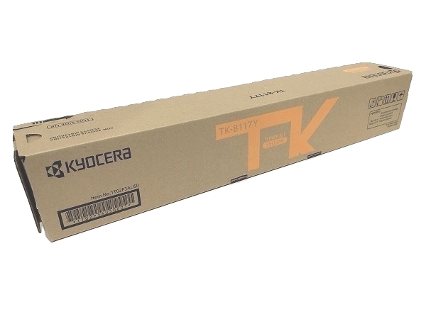 Kyocera TK-8117Y (1T02P3AUS0) Yellow Toner Cartridge
