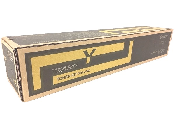 Kyocera TK-8307Y (1T02LKAUS0) Yellow Toner Cartridge