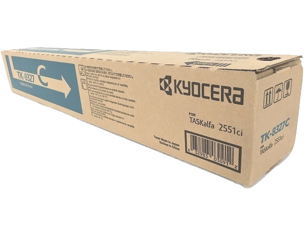 Kyocera TK-8327C (TK8327C) Cyan Toner Cartridge