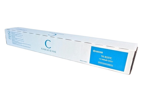 Kyocera TK-8337C (1T02RLCUS0) Cyan Toner Cartridge