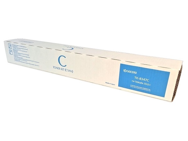 Kyocera TK-8347C (1T02L7CUS0) Cyan Toner Cartridge