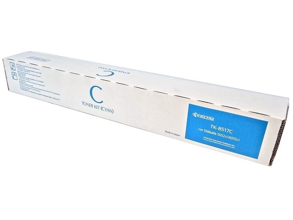 Kyocera TK-8517C (TK-8519C) Cyan Toner Cartridge