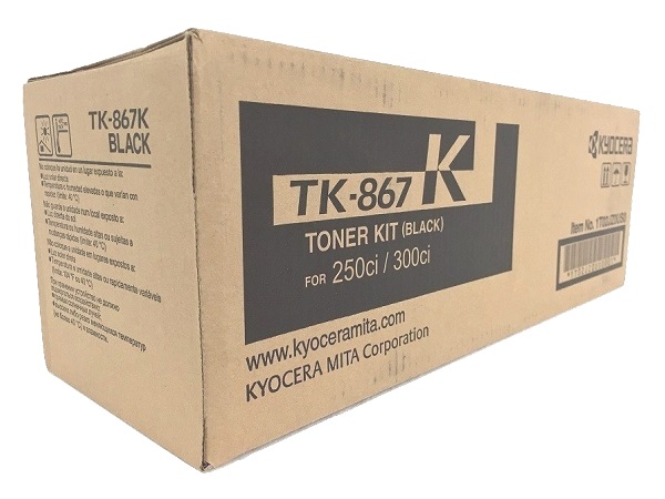 Kyocera TK-867K (TK867K) Black Toner Cartridge