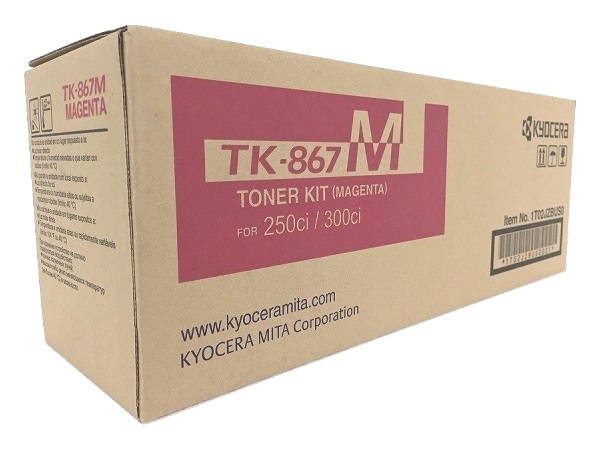 Kyocera TK-867M (TK867M) Magenta Toner Cartridge