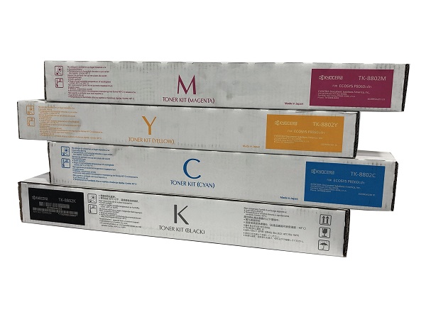 Kyocera TK-8802 Complete Toner Set