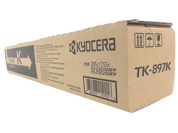 Kyocera TK-897K (TK897K) Black Toner Cartridge
