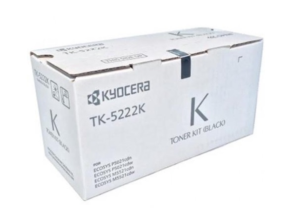 Kyocera TK-5222K (1T02R90US1) Black Toner Cartridge