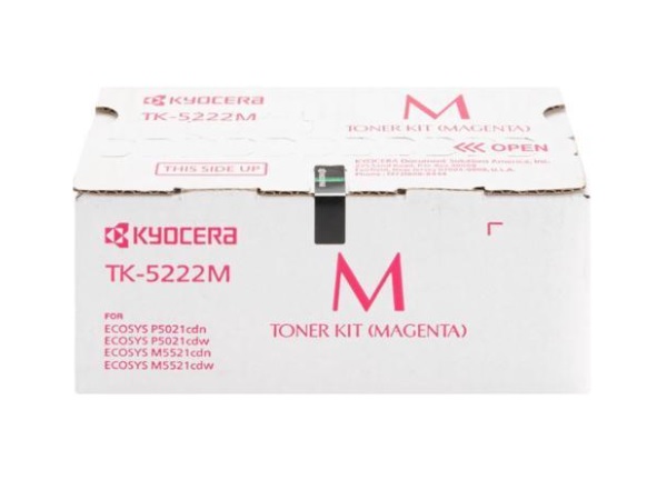 Kyocera TK-5222M (1T02R9BUS1) Magenta Toner Cartridge