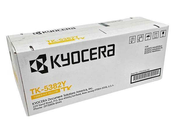 Kyocera TK-5382Y (TK5382Y) Yellow Toner Cartridge