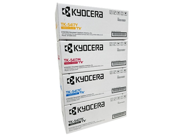 Kyocera TK5427 Complete (C,M,Y,K) Toner Set