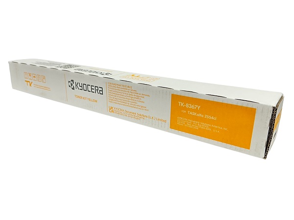 Kyocera TK-8367Y (TK8367Y) Yellow Toner Cartridge