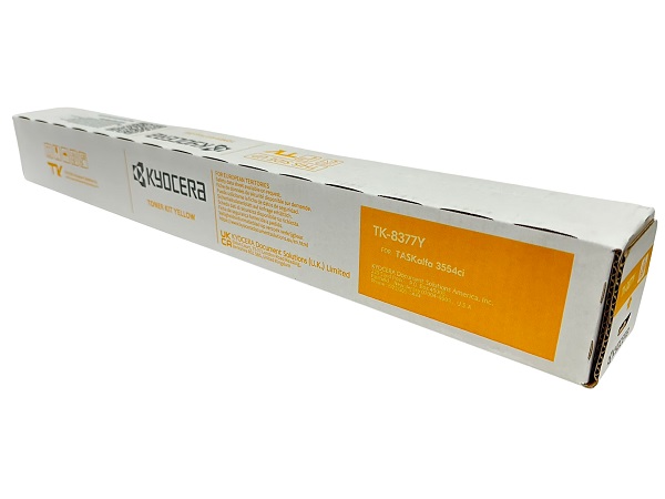 Kyocera TK-8377Y (TK8377Y) Yellow Toner Cartridge