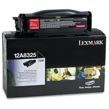 Lexmark 12A8325 Black Toner Cartridge