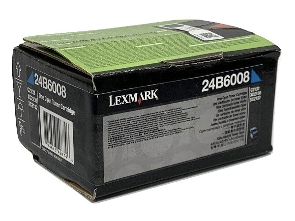 Lexmark 24B6008 Cyan High Yield Toner Cartridge