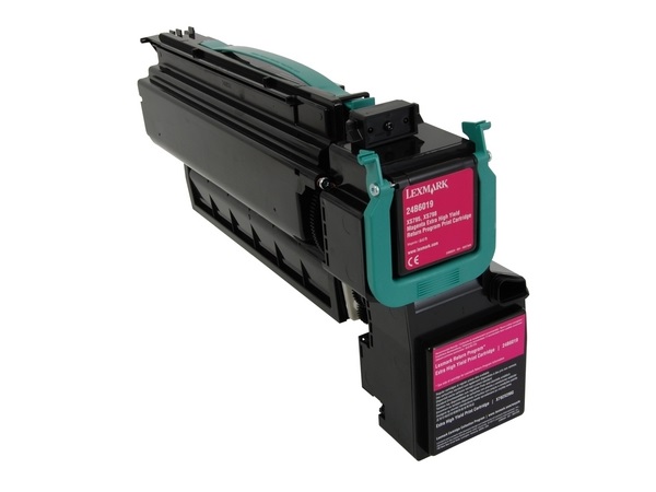 Lexmark 24B6019 Magenta Toner Cartridge