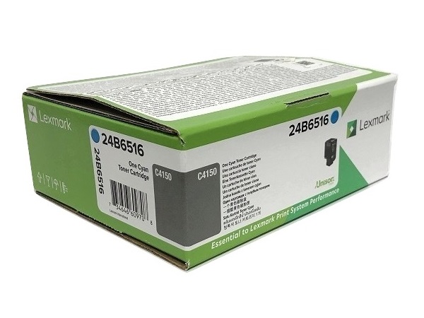 Lexmark 24B6516 Cyan High Yield Toner Cartridge