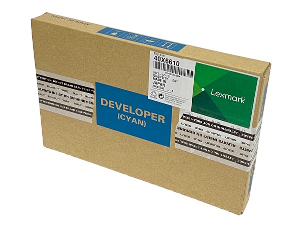 Lexmark 40X6610 Cyan Developer Carrier