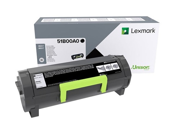 Lexmark 51B00A0 Black Toner Cartridge