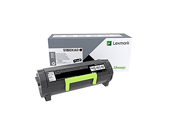 Lexmark 51B0XA0 Extra-High-Yield Black Toner Cartridge