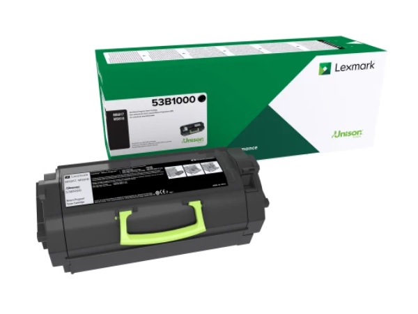 Lexmark 53B1000 Black Standard Yield Toner Cartridge