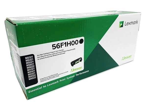 Lexmark 56F1000 Black Toner Cartridge