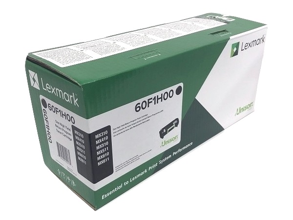 Lexmark 601H (60F1H00) Black High Yield Toner Cartridge