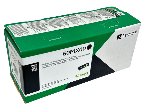 Lexmark 60F1X00 (601X) Black Extra High Yield Toner Cartridge