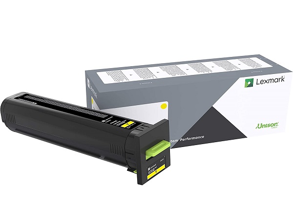 Lexmark 72K0X40 Yellow Extra High Yield Toner Cartridge