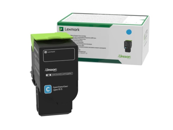 Lexmark 78C10C0 Return Program Cyan Toner Cartridge