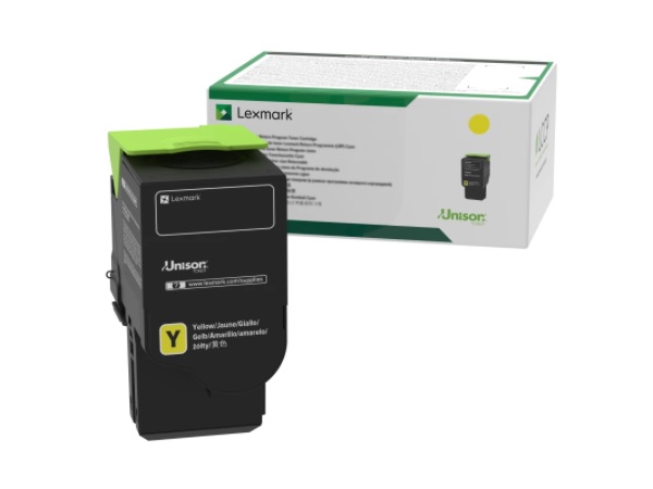 Lexmark 78C10Y0 Return Program Yellow Toner Cartridge