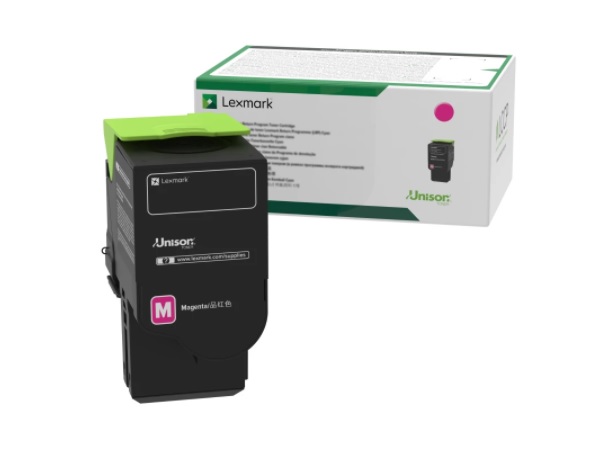 Lexmark 78C1XM0 Extra High Yield Return Program Magenta Toner Cartridge