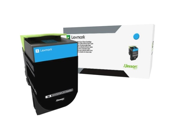 Lexmark 80C0S20 Cyan Toner Cartridge