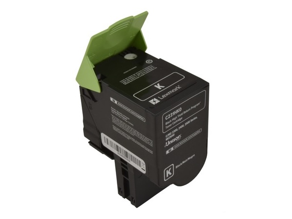 Lexmark C231HK0 Black High Yield Toner Cartridge