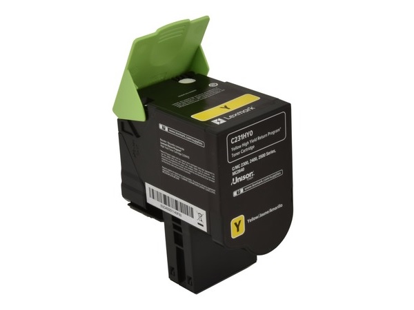 Lexmark C231HY0 Yellow High Yield Toner Cartridge