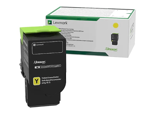 Lexmark C241XY0 Extra High-Yield Yellow (Return Program) Toner Cartridge