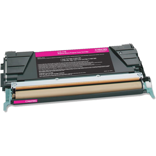 Compatible Lexmark C748H1MG Magenta Toner Cartridge