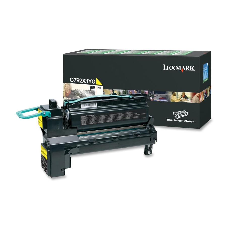 Lexmark C792X1YG Yellow Toner Cartridge